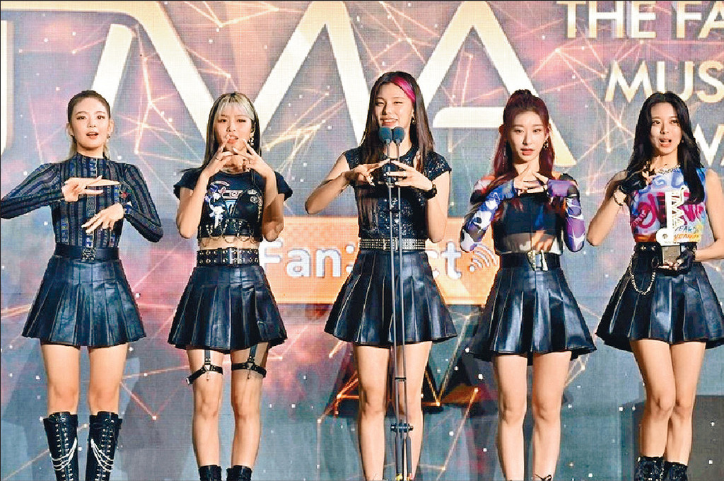 ■人氣女團ITZY奪得本賞。