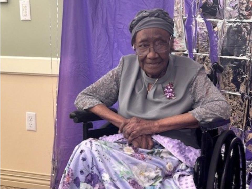 Naomi Whitehead是目前全美國最長壽的人。(St. Paul's Senior Living Community) Naomi Whitehead是目前全美國最長壽的人。(St. Paul's Senior Living Community)
