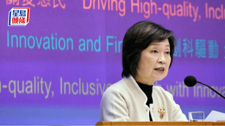 財政預算案2026︱教育佔開支比例僅13% 蔡若蓮：政府投資教育不減 何健勇攝