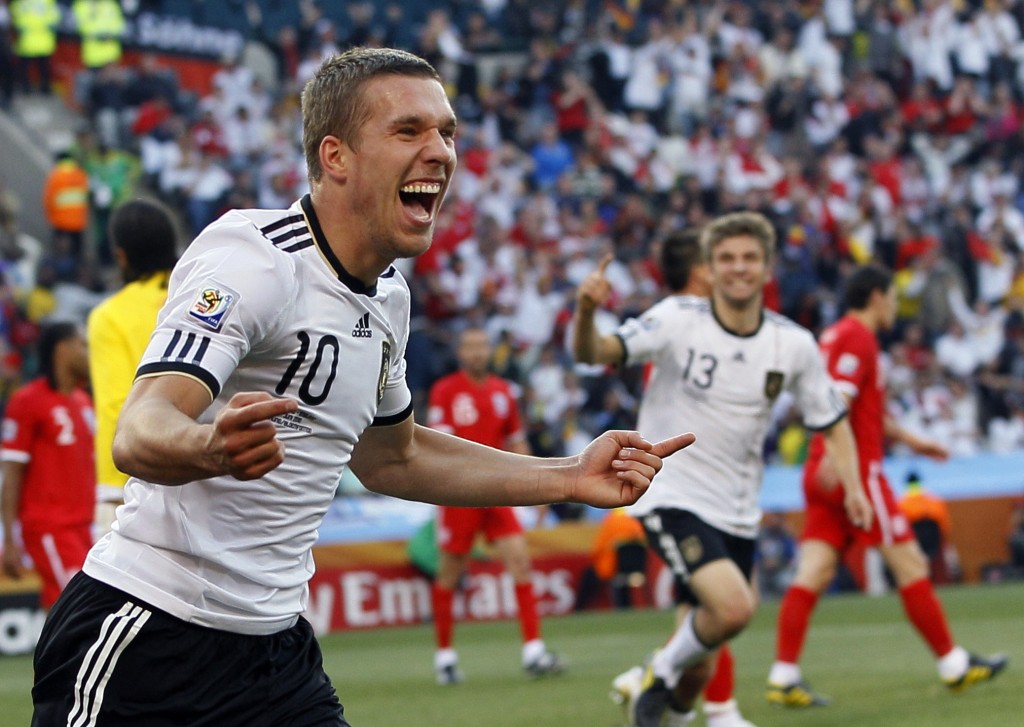 普多斯基是2014世界杯德国冠军成员。AP