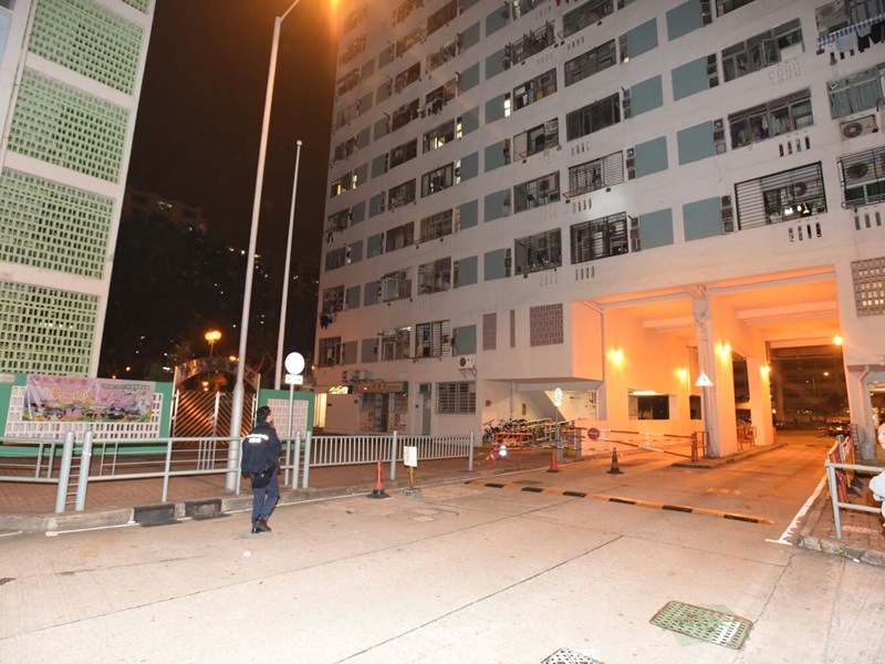 警員到場調查。