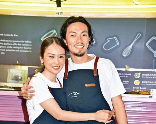 張紋嘉與同居男友林子傑出席活動也大耍花槍。