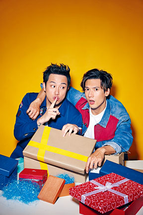 ■Kenny、Steven鬼馬影演唱會海報。