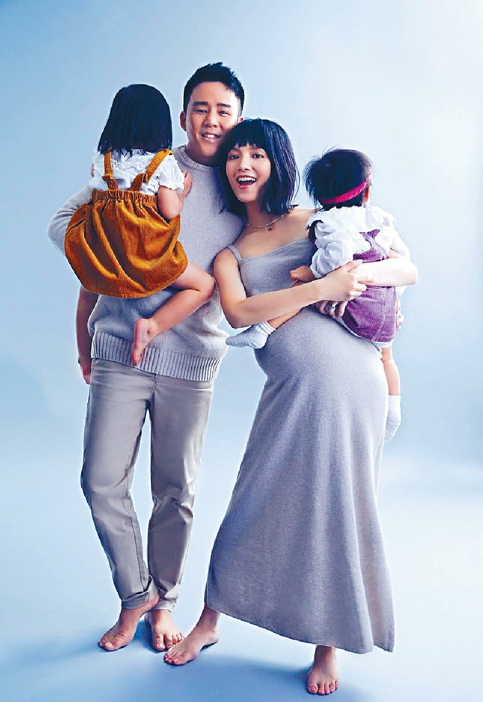 ■陳嘉寶和老公黃頌祈欣喜再添千金。