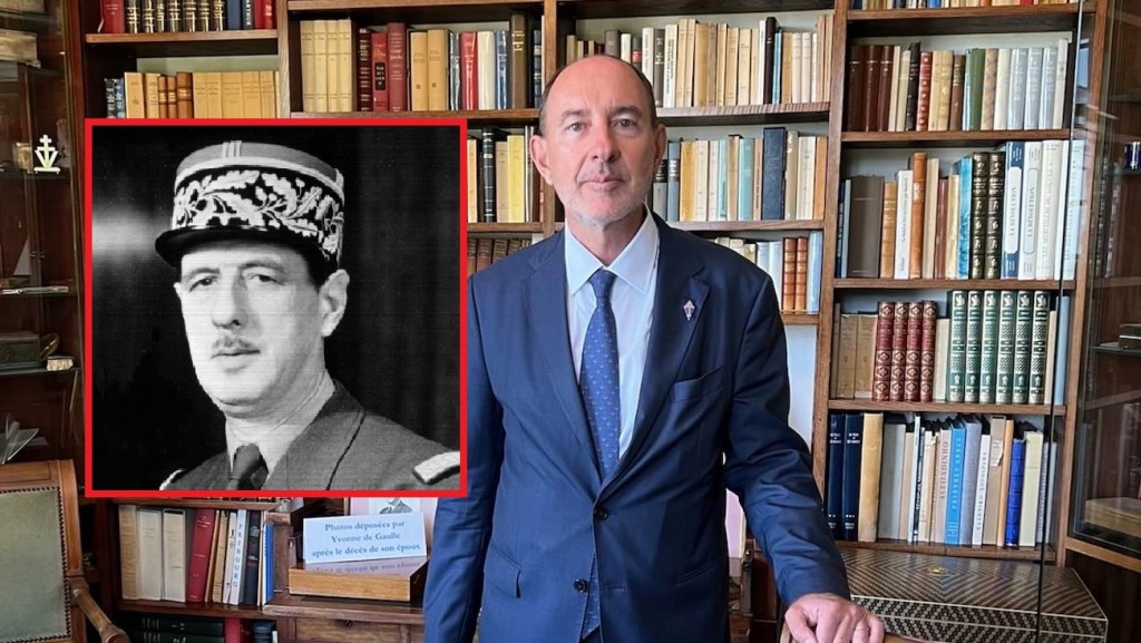 戴高乐孙子再提盼入籍兼定居俄罗斯。Fondation Pierre de gaulle