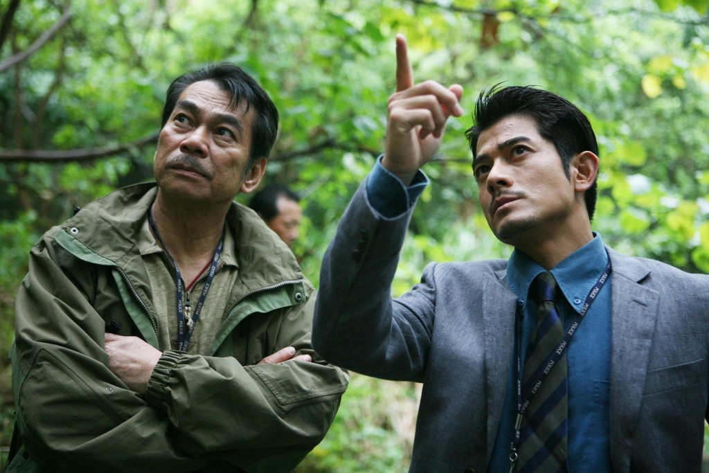 陳觀泰（左）曾演出電影《殺人犯》。