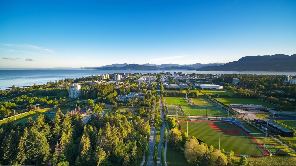 UBC校園環境優美。網上圖片