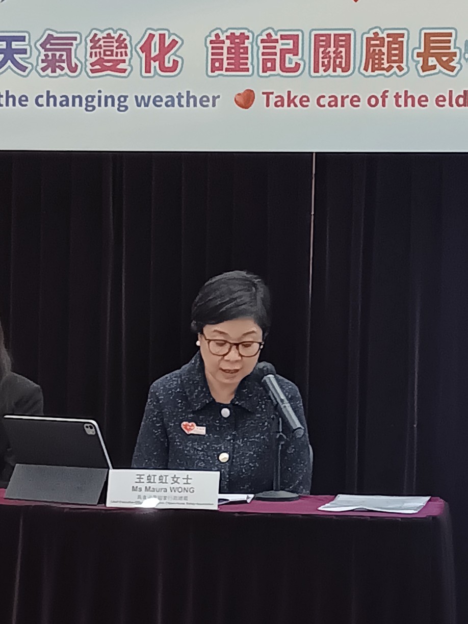 圖為長者安居協會行政總裁王虹虹。曾智華攝 圖為長者安居協會行政總裁王虹虹。曾智華攝