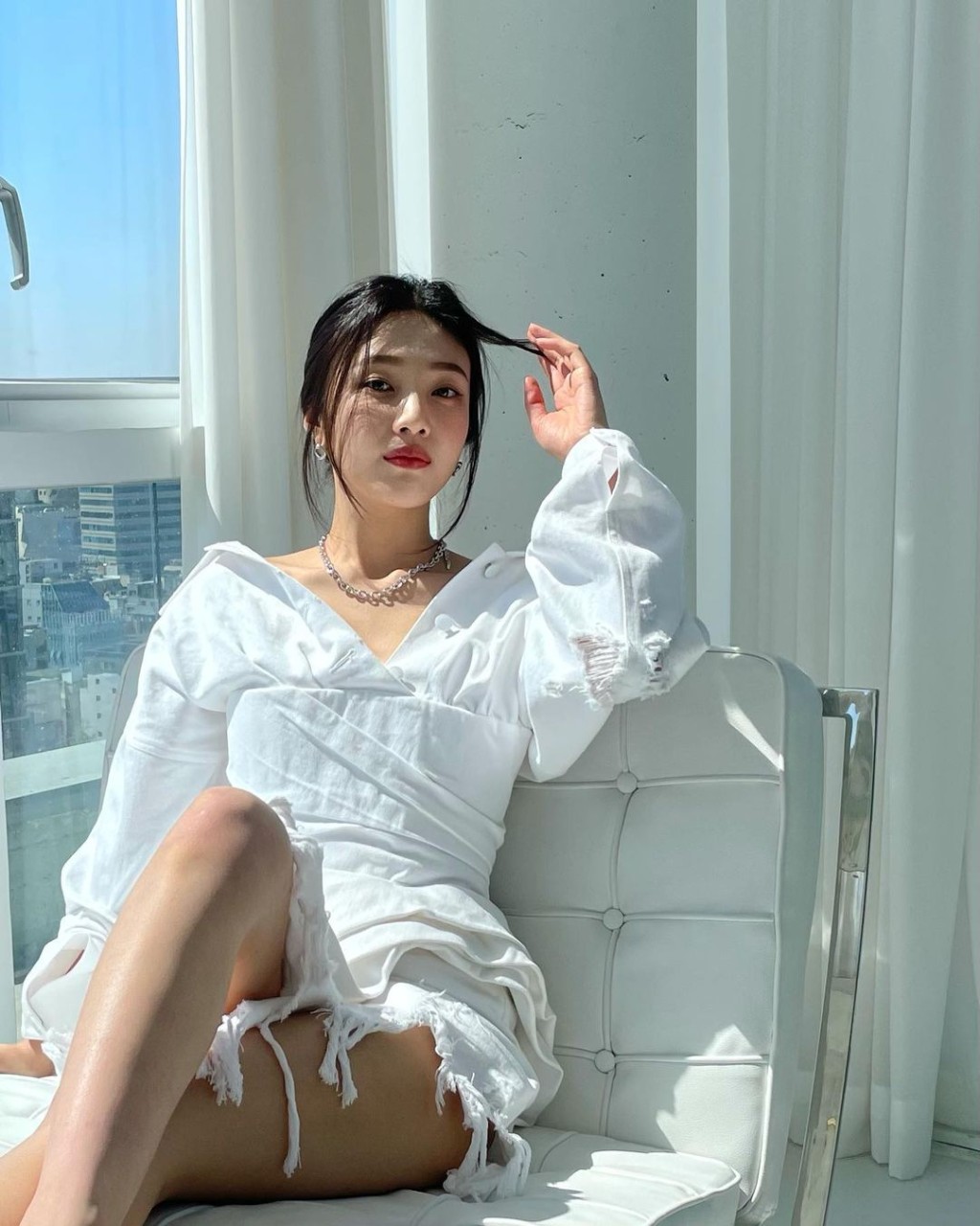 Joy影相擺Pose都有一手。