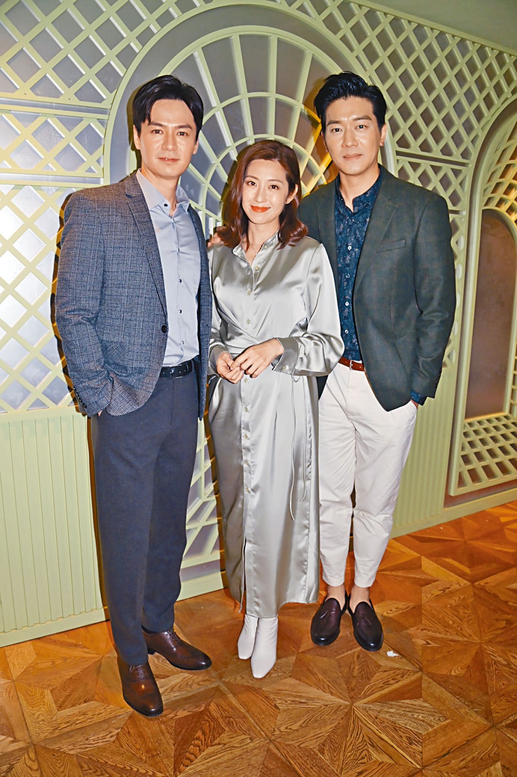 陳自瑤在新劇中,將周旋於羅子溢及黎諾懿之間。