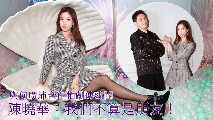 何廣沛與陳曉華第二次合作,已經頗有默契,還傳出緋聞。