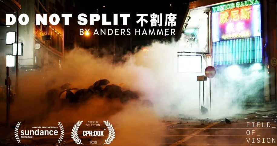 挪威導演Anders Hammer執導《Do Not Split 不割席》入圍最佳紀錄短片。