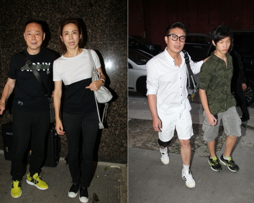 羅樂林、宣萱、錢小豪及其兒子。
