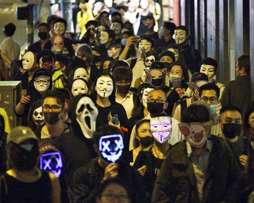高等法院裁定現行的《禁蒙面法》及《緊急法》部分內容違憲。資料圖片