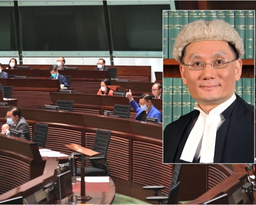 立法會通過任命張舉能（小圖）為終院首席法官