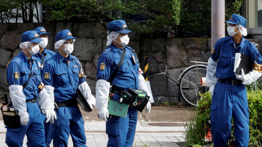 日本警方調查一宗倫常慘案。 路透社示意圖