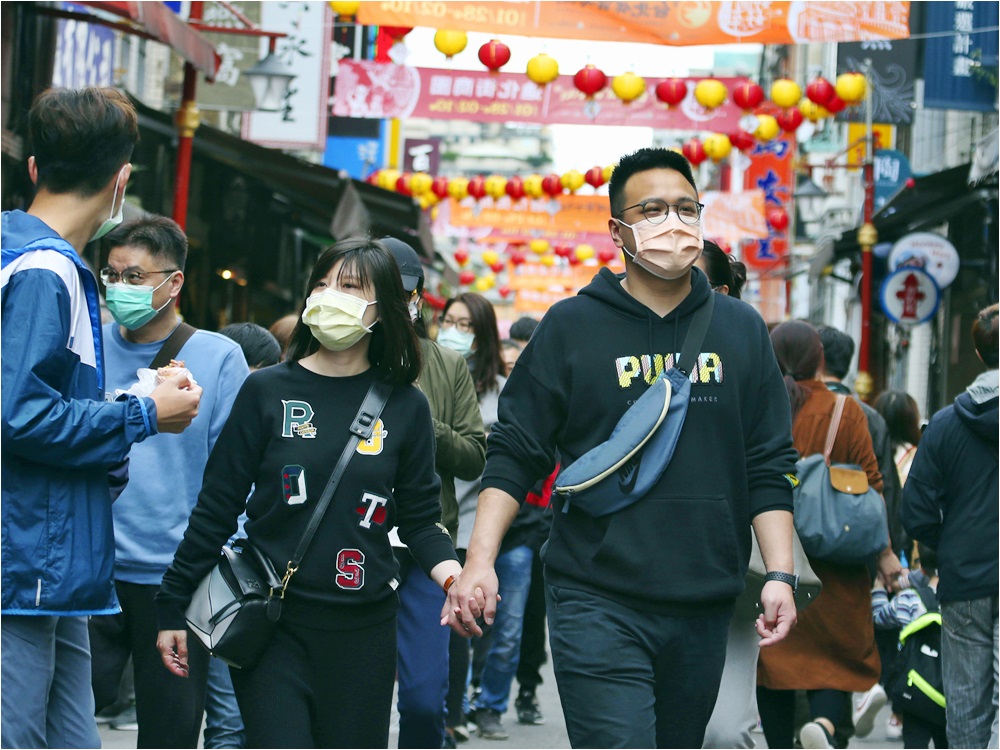 台灣下月起實施「一人一戶」的隔離措施。AP資料圖片