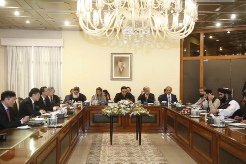 中阿巴外長對話在巴基斯坦伊斯蘭堡舉行。外交部