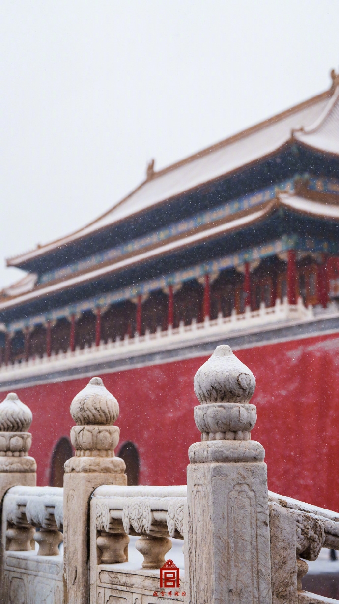 雪中絕美故宮。 故宮博物院 雪中絕美故宮。 故宮博物院