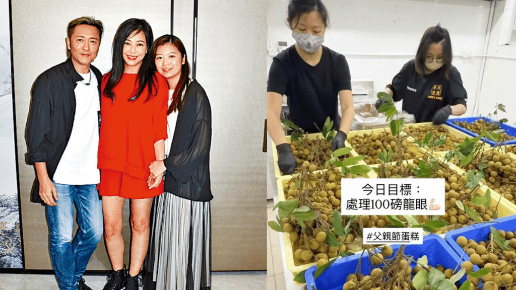 蘇志威與劉小慧大女赴日學藝回港創業  蘇君蕎親拆百磅龍眼整蛋糕  獲讚遺傳爸爸生意頭腦