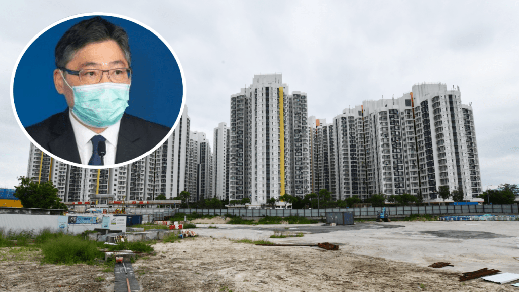 林世雄指(細圖)指加速鐵路項目完成時間,不會再出現新區入伙後10多年才有鐵路。資料圖片