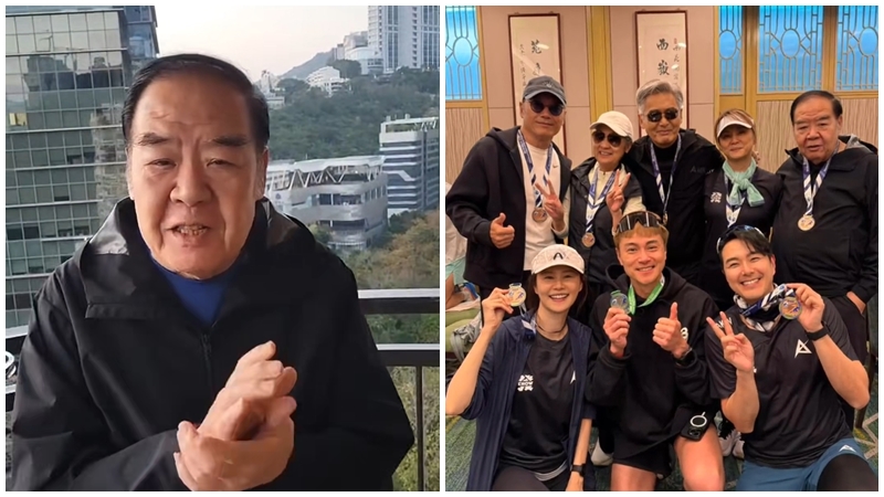 74歲鄭則仕跑出第二人生 用行動為熟齡人士注下強心針  曾暴瘦70斤兼被傳病逝惹人擔憂