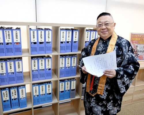 李居明險受牽連。資料圖片