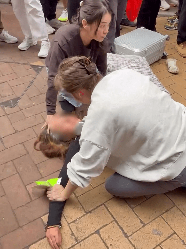 53岁美国籍妇人涉嫌「盗窃」及「普通袭击」被捕。