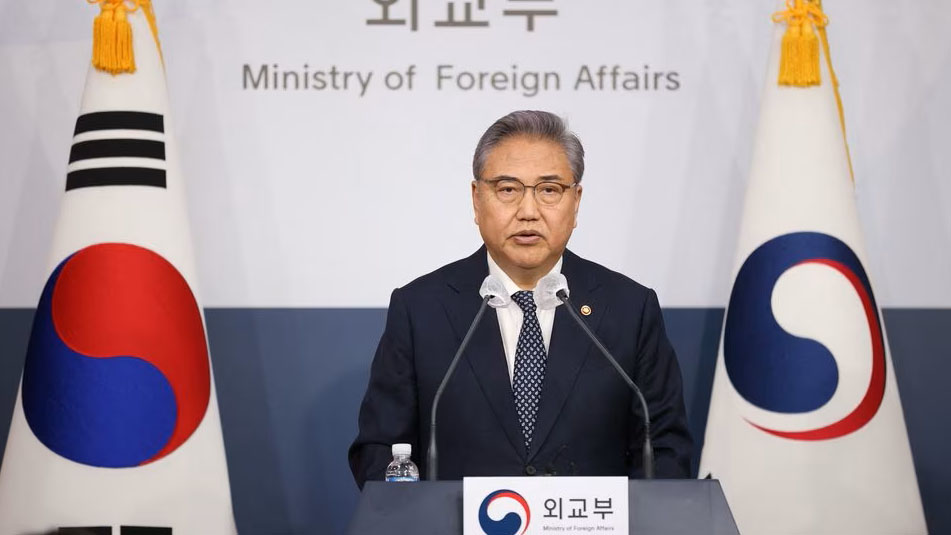 南韓外交部長朴振。 路透