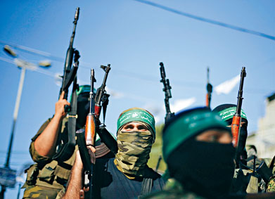 哈马斯武装分子。