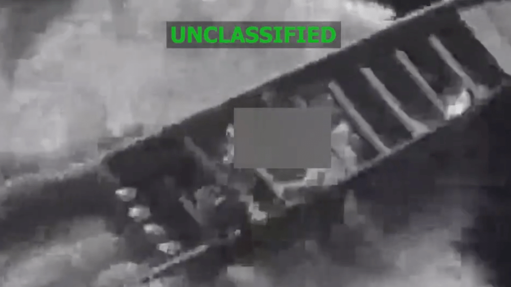 美軍東太平洋及加勒比海 三場打擊行動殲滅11名毒販。U.S. Southern Command