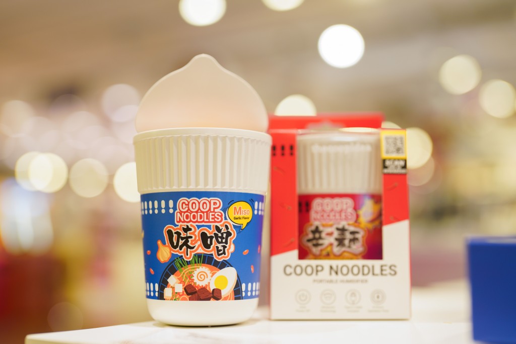 Coop Noodles 便攜式加濕機 (辛麵/味噌)  售價 $199