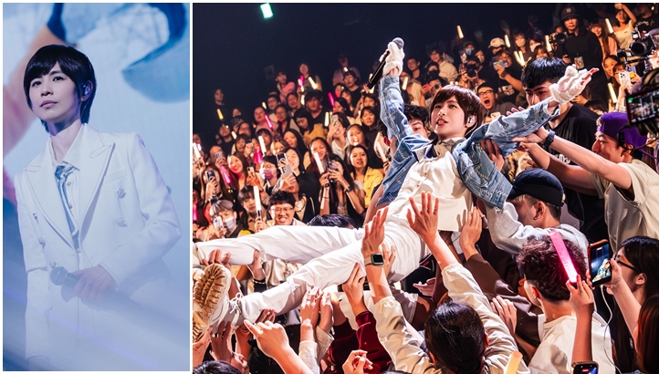 我要把眼淚當汽水丨魏嘉瑩巡演8月登陸香港 旗艦慶生場台北先轟動 父母現身撐場感觸告白 。
