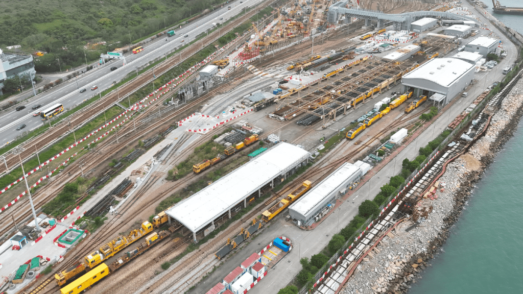 港鐵小蠔灣站地基工程暫停 路軌監測點上升紀錄超標 無影響鐵路運作安全