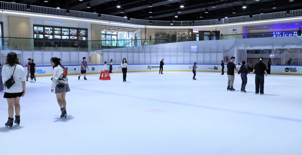 愉景湾溜冰场是目前香港少数达国际比赛标准的场地之一 (公关图片)