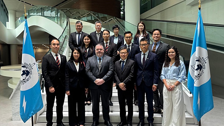 警方再參加「國際誠信管治圓桌會議」。警方提供