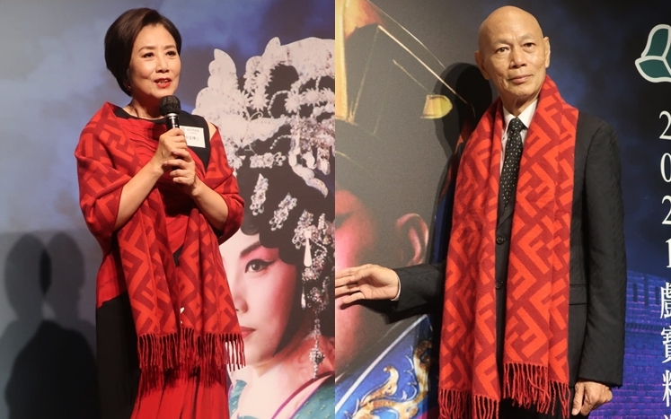 阿姐將與家英哥合演劇目,笑稱趁老公有心有力再演多次。