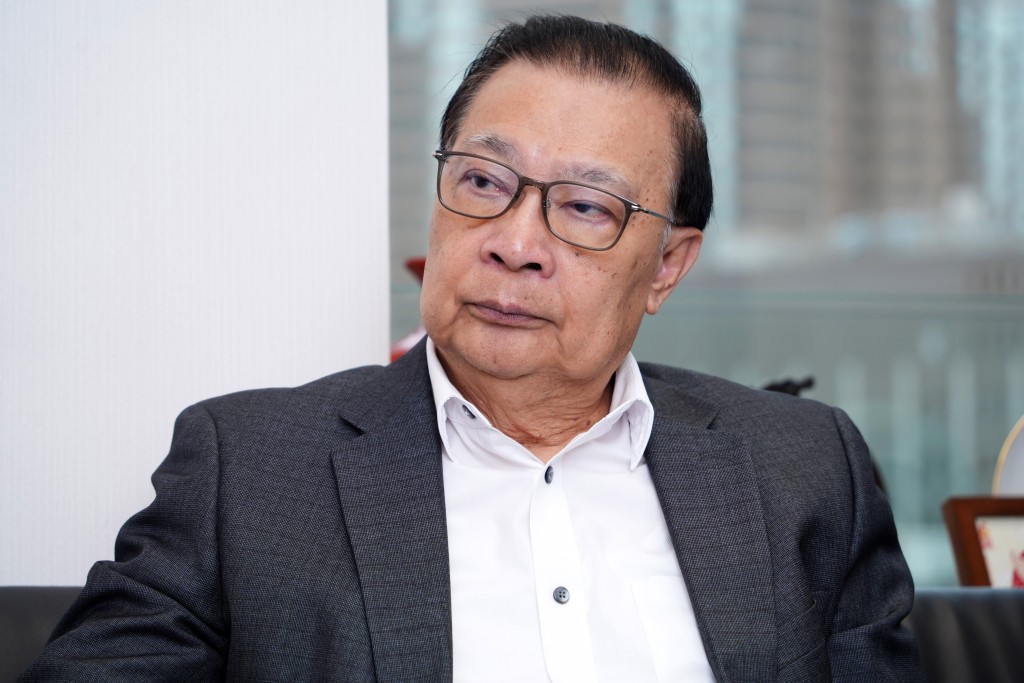 譚耀宗對首任行政長官董建華辭世表示悲痛。資料圖片 譚耀宗對首任行政長官董建華辭世表示悲痛。資料圖片