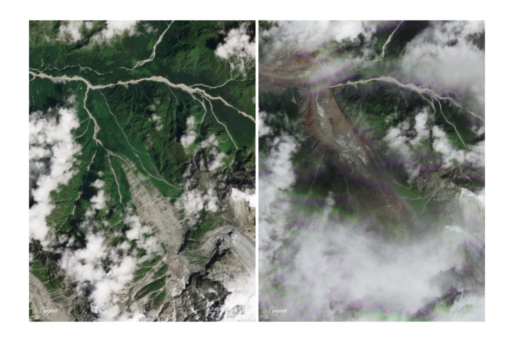 尼泊爾與中國西藏交界地帶上周三爆發致命泥石流山洪，至今已造成兩國共逾千人喪命。美聯社