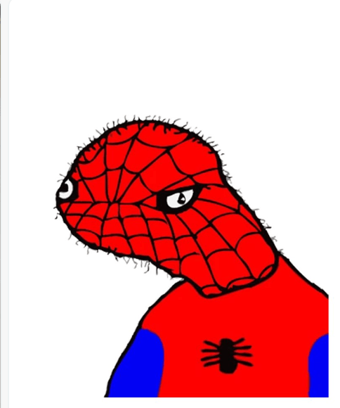 經典網絡迷因「Spooderman」/ X@InternetH0F 經典網絡迷因「Spooderman」/ X@InternetH0F