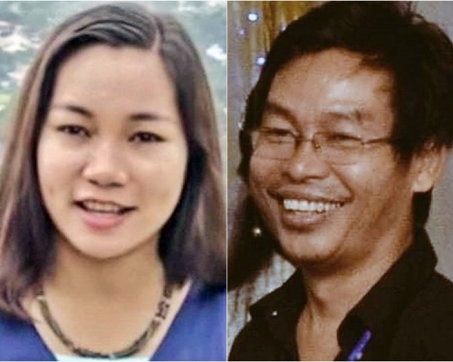 2名被捕傳媒人為西圖昂敏（右）及泰特欽。網絡圖片
