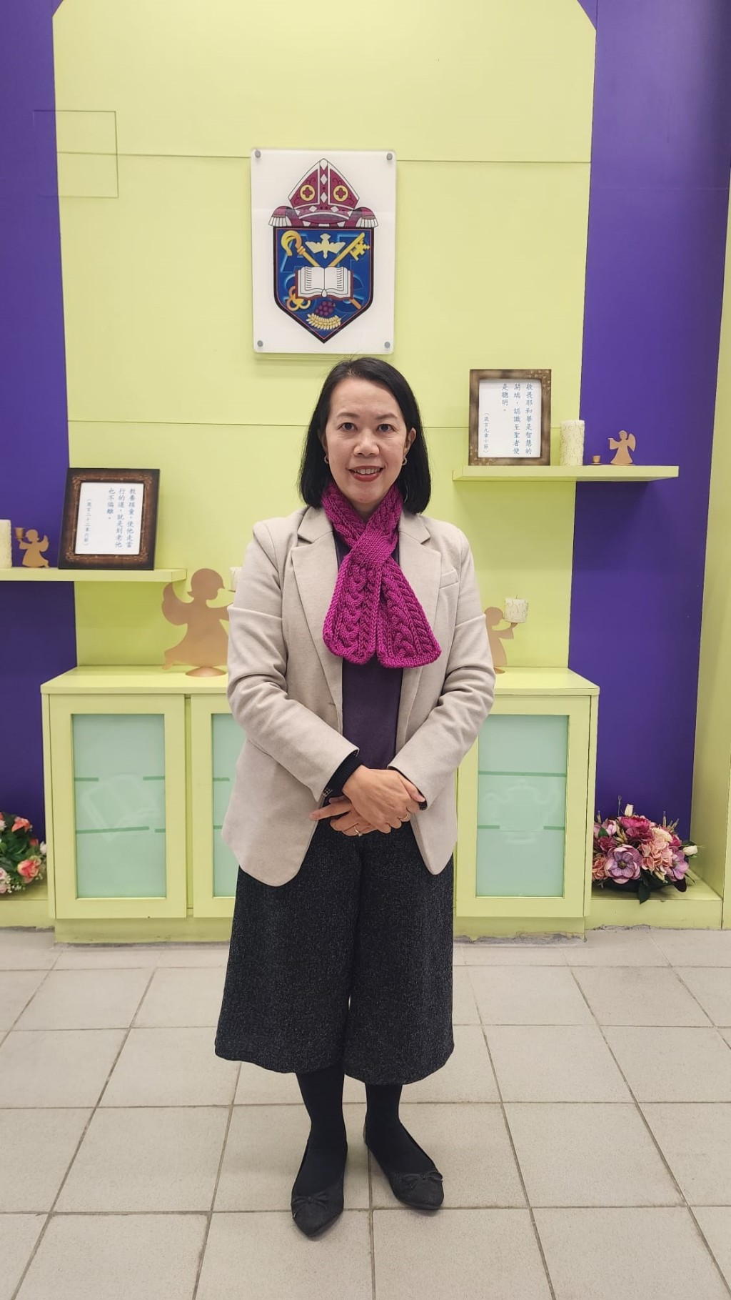 圣公会荣真小学杨霭筠校长（图片来源：《亲子王》）