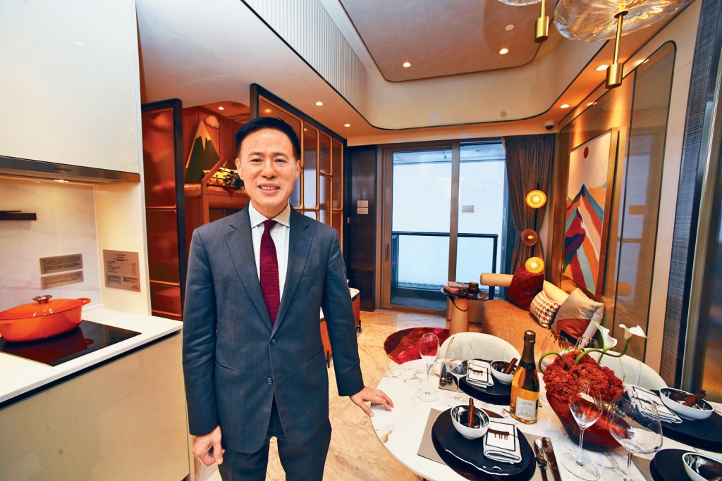 信和田兆源表示，柏景峰快將公布價單，定價參考市區新盤近期成交。