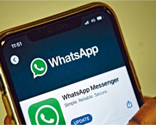 印度律師入禀挑戰WhatsApp改條款。網圖