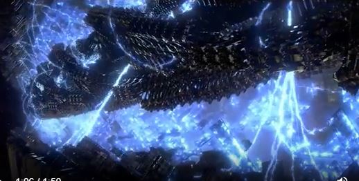 《三體》小說中的經典場景都在預告片中有展現。
