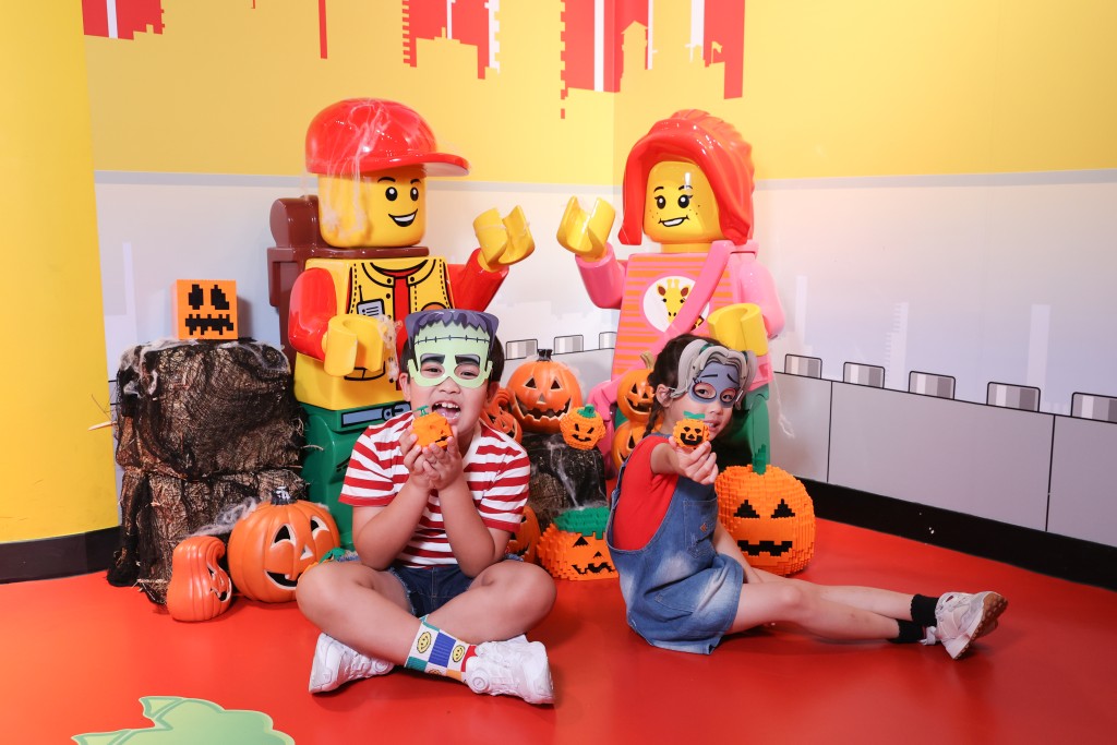 大家可參加樂高®創意工作坊，學習拼砌技巧。（樂高®提供）