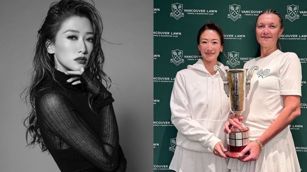 43歲謝婷婷產後再戰網球賽勇奪雙打冠軍  去年懷孕無阻參賽挑戰身體極限
