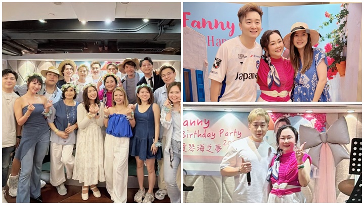 《中年好声音》四代同堂齐贺寿  美容公司老板筵开六席庆生  谭辉智携妻甜蜜合唱  涂家尧大赞寿星女「欢乐组组长」