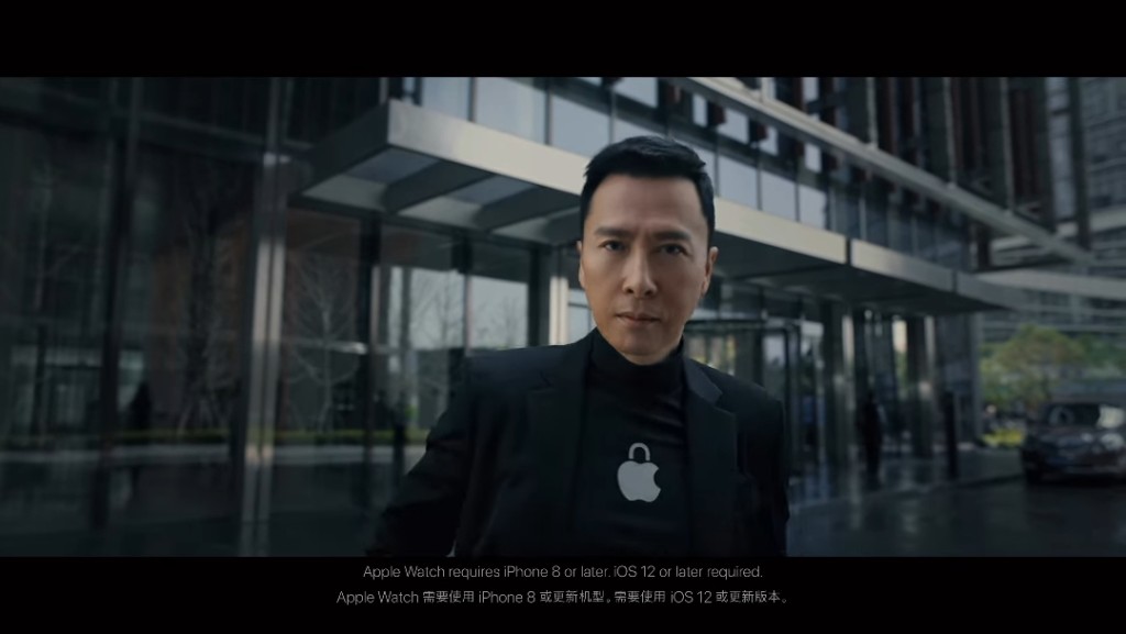 甄子丹成为Apple公司罕有的广告明星。