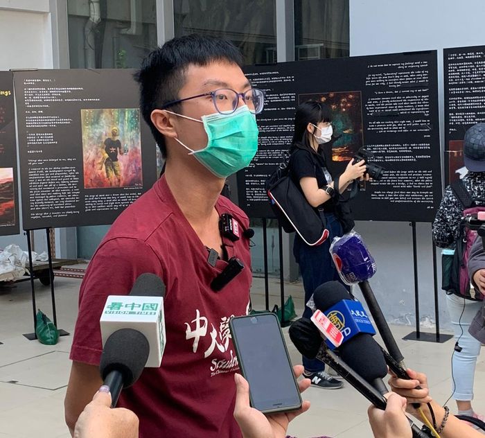 地球科學系的柳姓二年級生表示，「中大風暴」期間曾身處中大，對於二號橋的衝突印象最為深刻。
